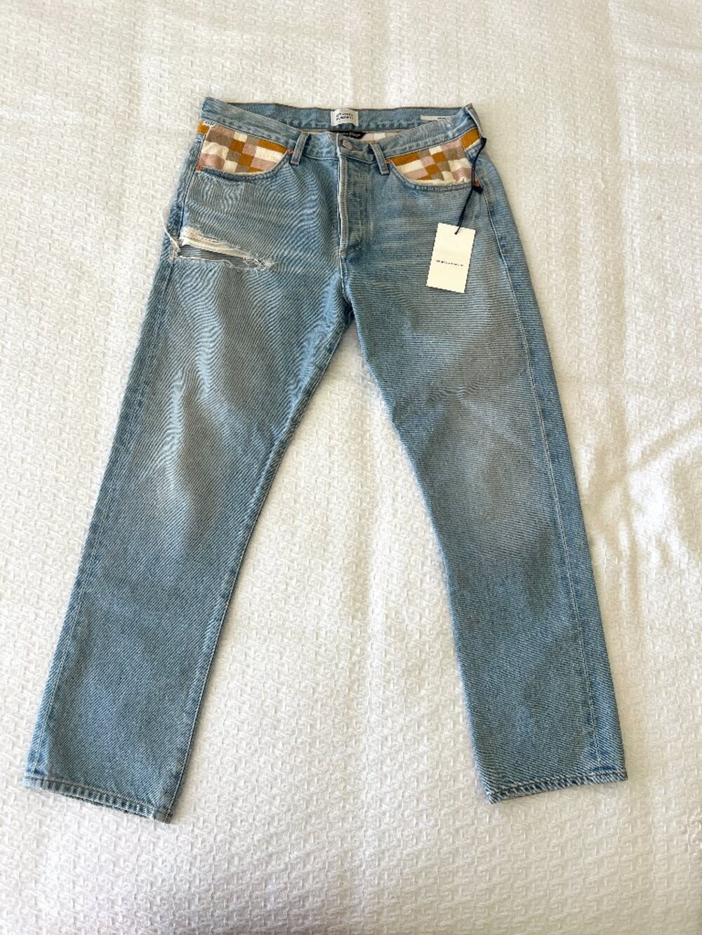 NWT Citizens of Humanity Emerson Mid Rise Relaxed Jean. - Embroidered - Size 27